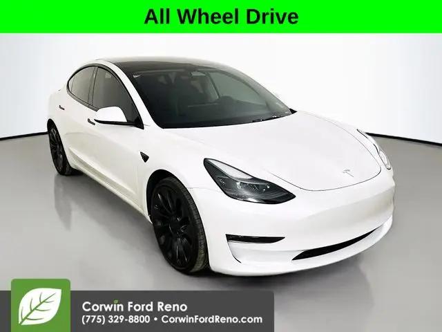 2023 Tesla Model 3 Performance Dual Motor All-Wheel Drive for sale in Reno, NV