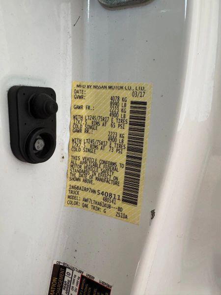 2017 Nissan Titan XD SV