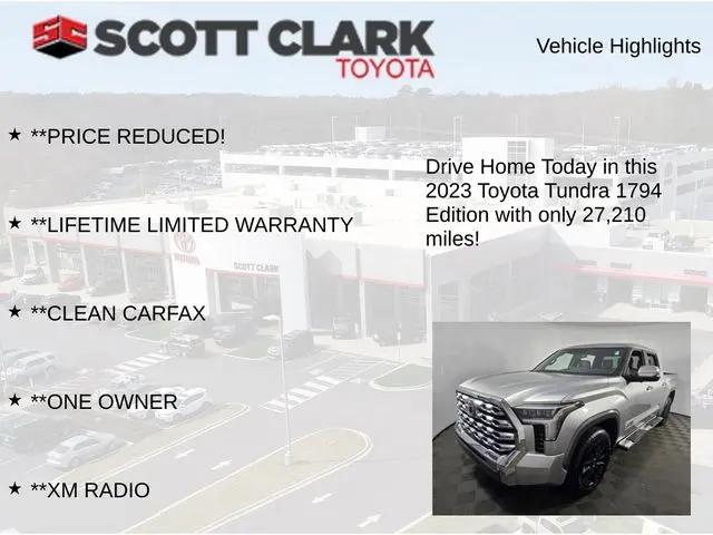 2023 Toyota Tundra 1794 Edition