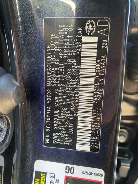 2017 Toyota Corolla LE