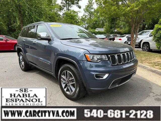 2021 Jeep Grand Cherokee Limited 4x4 for sale in Fredericksburg, VA