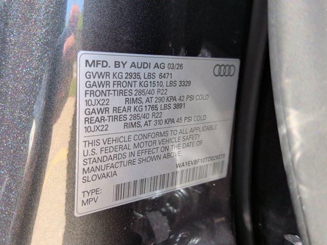 2026 Audi Q8 Premium Plus 55 TFSI quattro Tiptronic