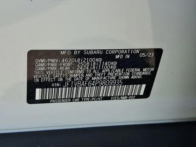 2023 Subaru WRX Premium