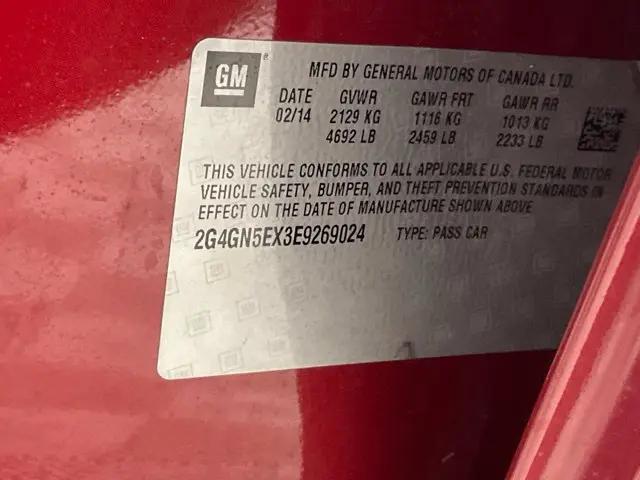 2014 Buick Regal Turbo/e-Assist Premium I