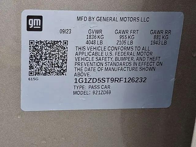 2024 Chevrolet Malibu FWD 1LT
