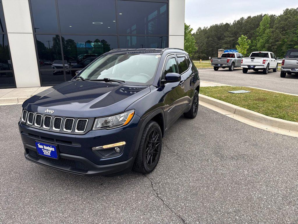 Jazz Blue Pearlcoat 2019 Jeep Compass Latitude 4WD SUV / Crossover Four-Wheel Drive Automatic