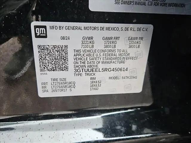 2024 GMC Sierra 1500 4WD Crew Cab Short Box AT4