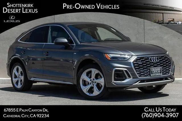 2023 Audi Q5 Sportback Premium Plus 45 TFSI S line quattro S tronic for sale in Cathedral City, CA