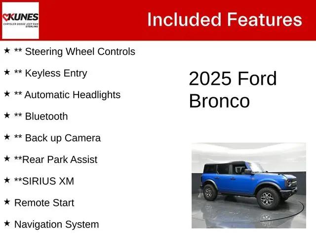 2025 Ford Bronco Badlands