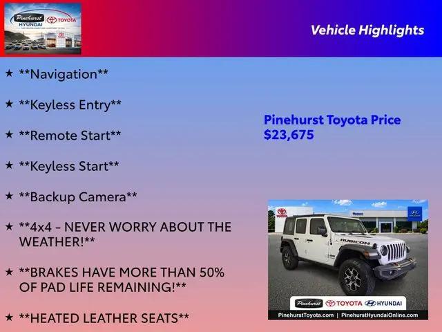 2018 Jeep Wrangler Unlimited Rubicon 4x4