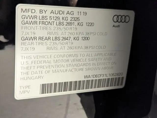 2020 Audi Q3 Premium 45 TFSI S line quattro Tiptronic