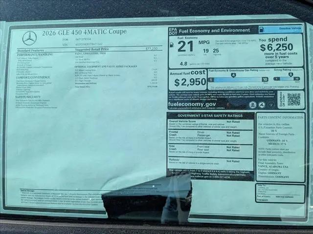 2026 Mercedes-Benz GLE 450 4MATIC
