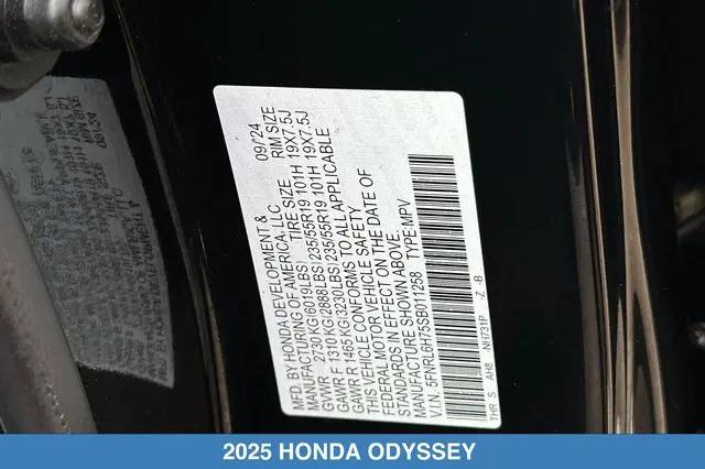 2025 Honda Odyssey Sport-L
