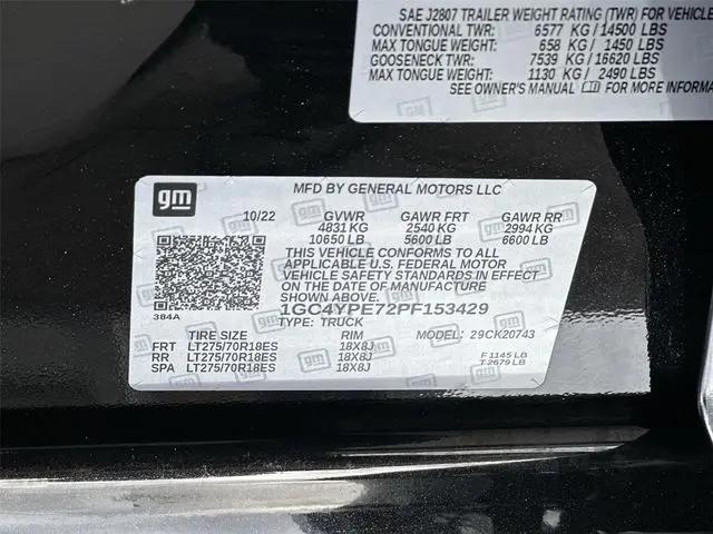 2023 Chevrolet Silverado 2500HD 4WD Crew Cab Standard Bed LTZ