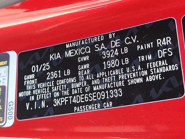 2025 Kia K4 LXS