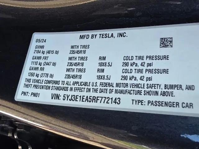 2024 Tesla Model 3 Long Range Dual Motor All-Wheel Drive