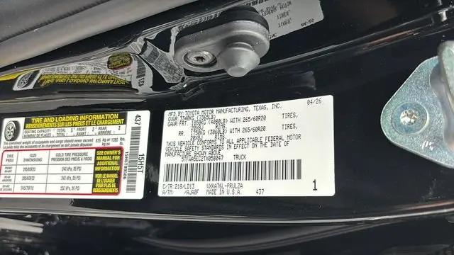 2026 Toyota Tundra Limited CrewMax 6.5' Bed