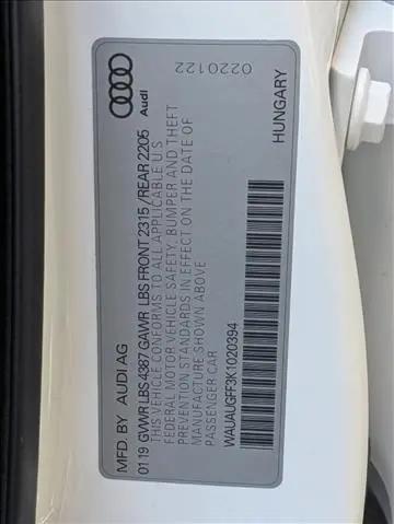 2019 Audi A3 40 Premium