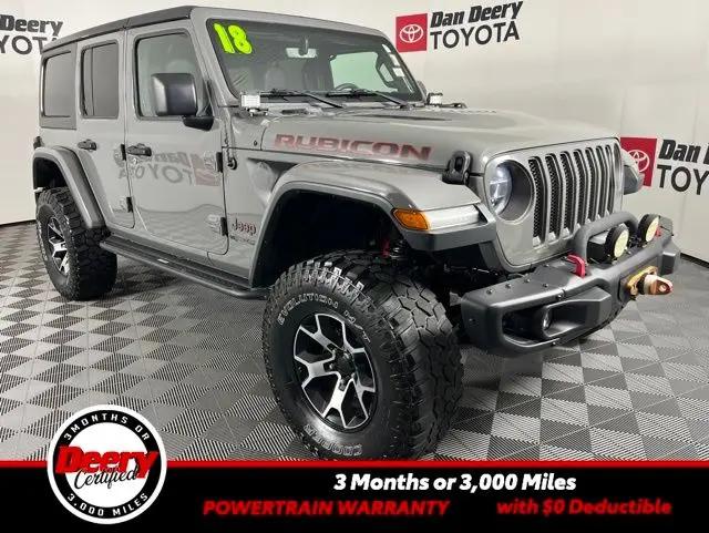 2018 Jeep Wrangler Unlimited Rubicon 4x4 for sale in Cedar Falls, IA