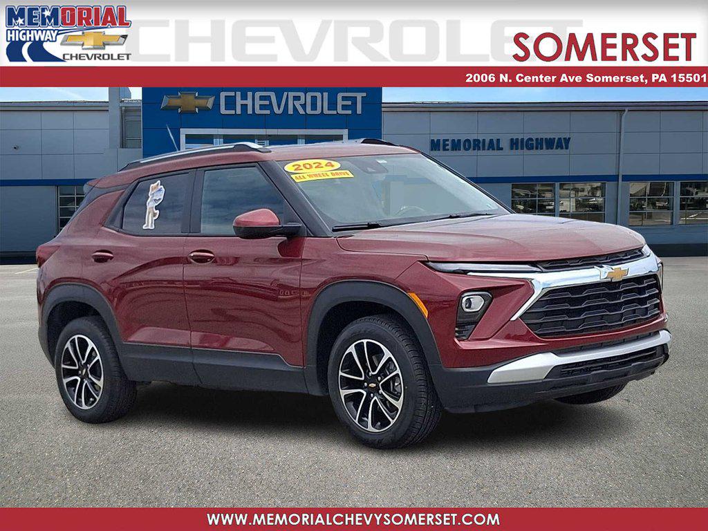 Red (Crimson Metallic) 2024 Chevrolet Trailblazer LT AWD SUV / Crossover Four-Wheel Drive Automatic