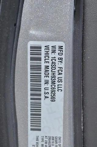 2021 Dodge Durango SRT Hellcat AWD