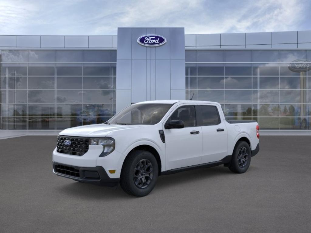 SPACE WHITE METALLIC 2026 Ford Maverick XLT SuperCrew FWD Pickup Truck Front-Wheel Drive 8-Speed Automatic