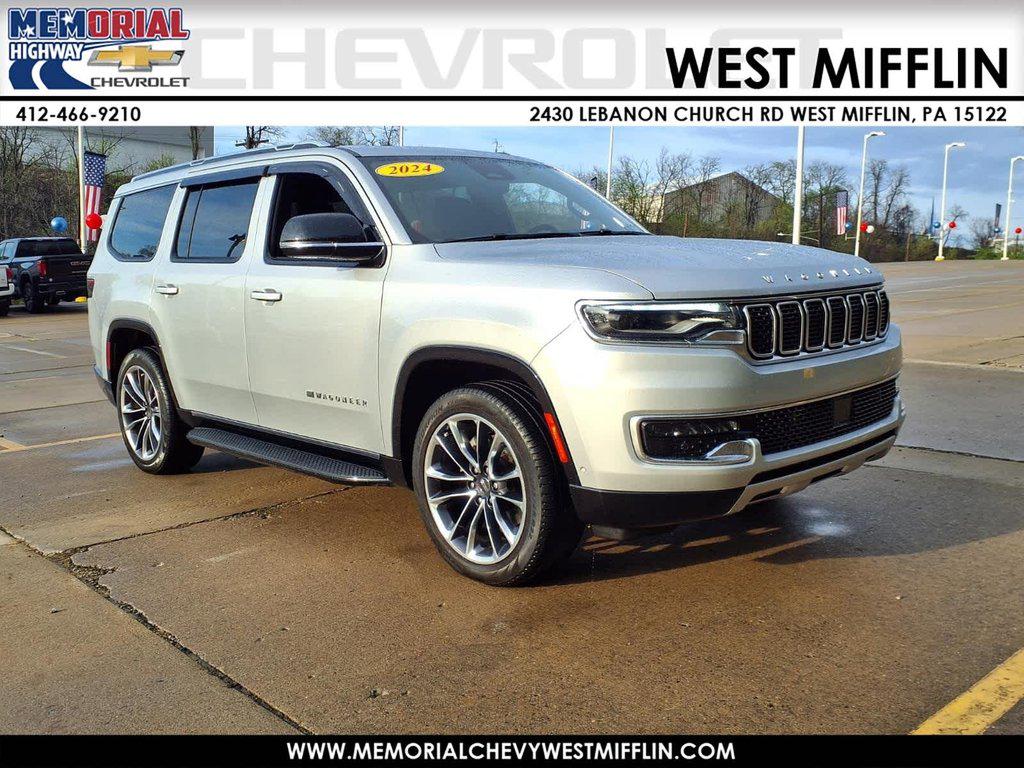 Silver Zynith 2024 Jeep Wagoneer Series II 4WD SUV / Crossover Four-Wheel Drive Automatic