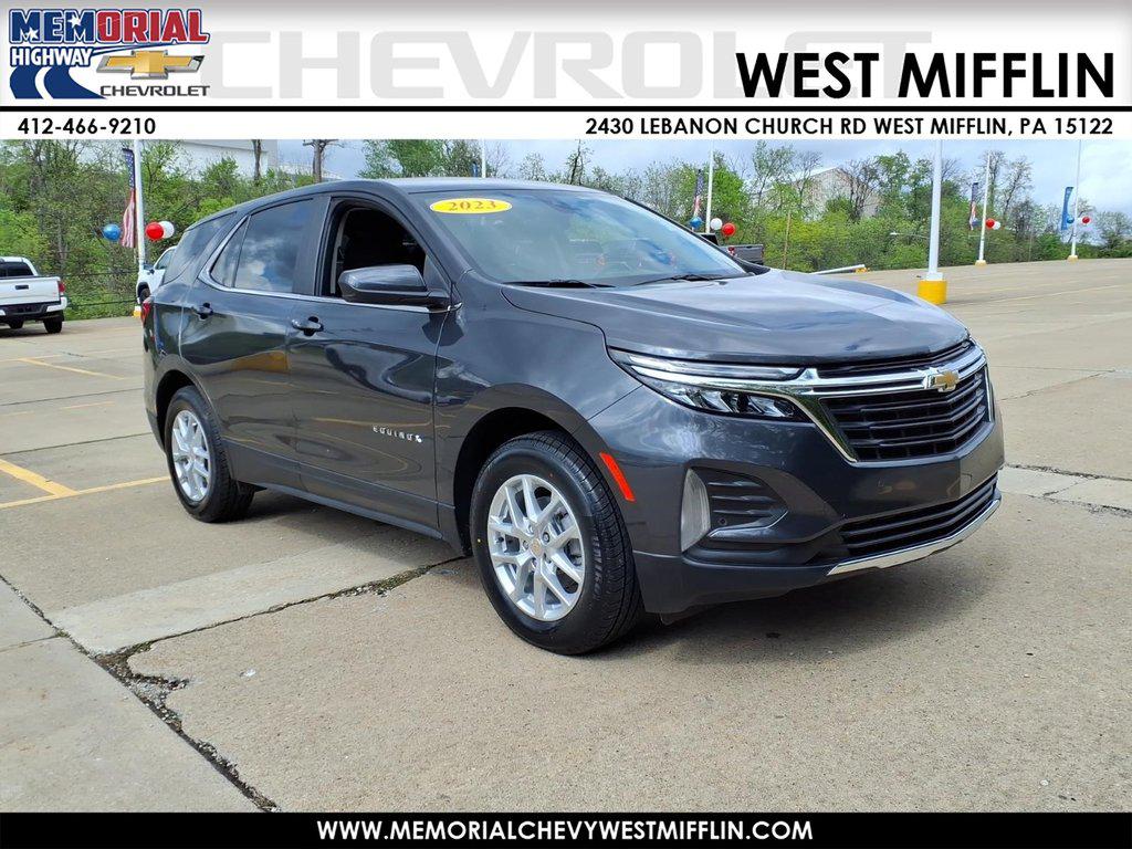 Iron Gray Metallic 2023 Chevrolet Equinox LT AWD with 1LT SUV / Crossover Four-Wheel Drive Automatic