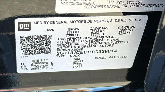 2026 GMC Sierra 1500 Crew Cab, Short Bed, Elevation, 4WD