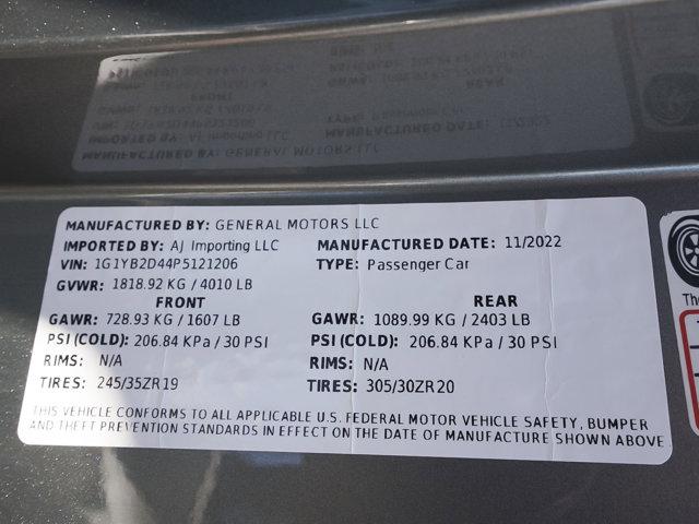 2023 Chevrolet Corvette Stingray RWD Coupe 2LT