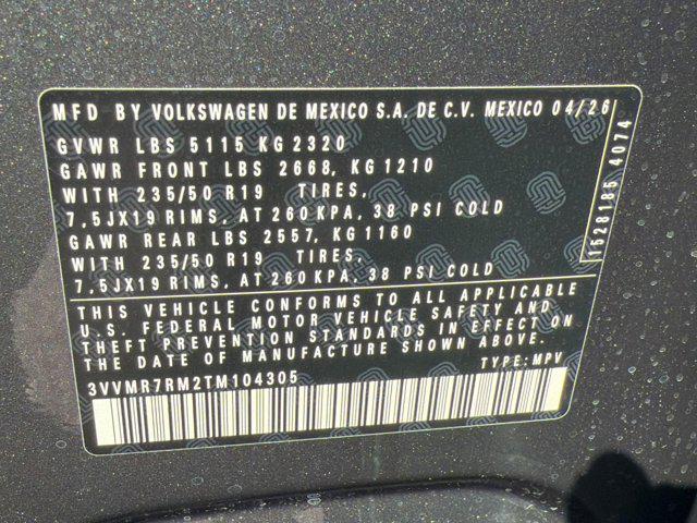 2026 Volkswagen Tiguan SE