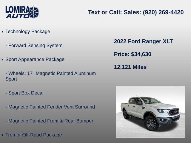 2022 Ford Ranger XLT