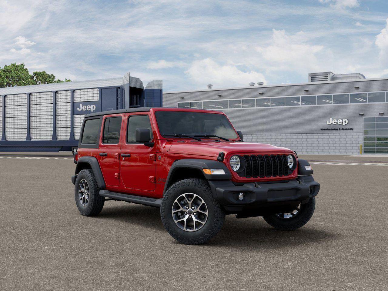 New 2026 Firecracker Red Clear-Coat Exterior Paint Jeep Sport S image 5