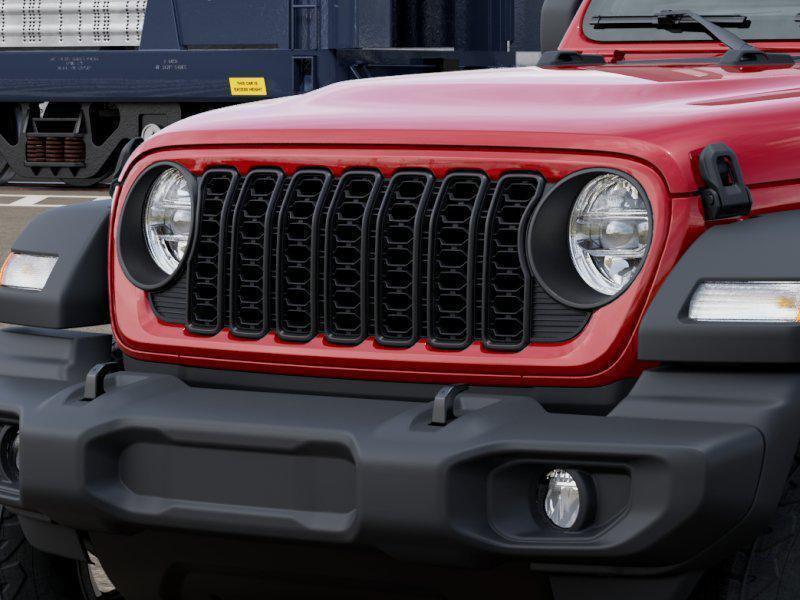 New 2026 Firecracker Red Clear-Coat Exterior Paint Jeep Sport S image 11