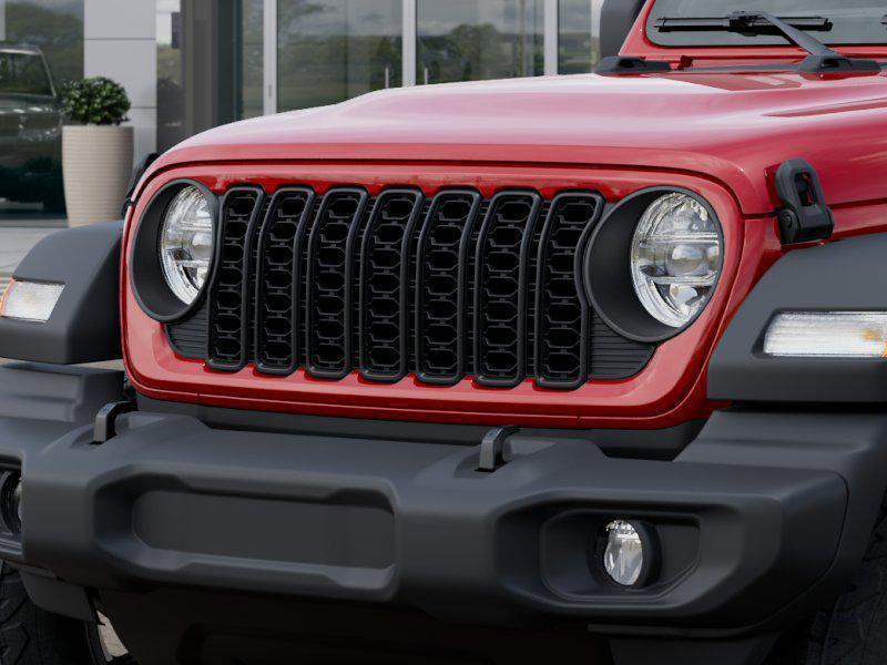 New 2026 Firecracker Red Clear-Coat Exterior Paint Jeep Sport S image 38