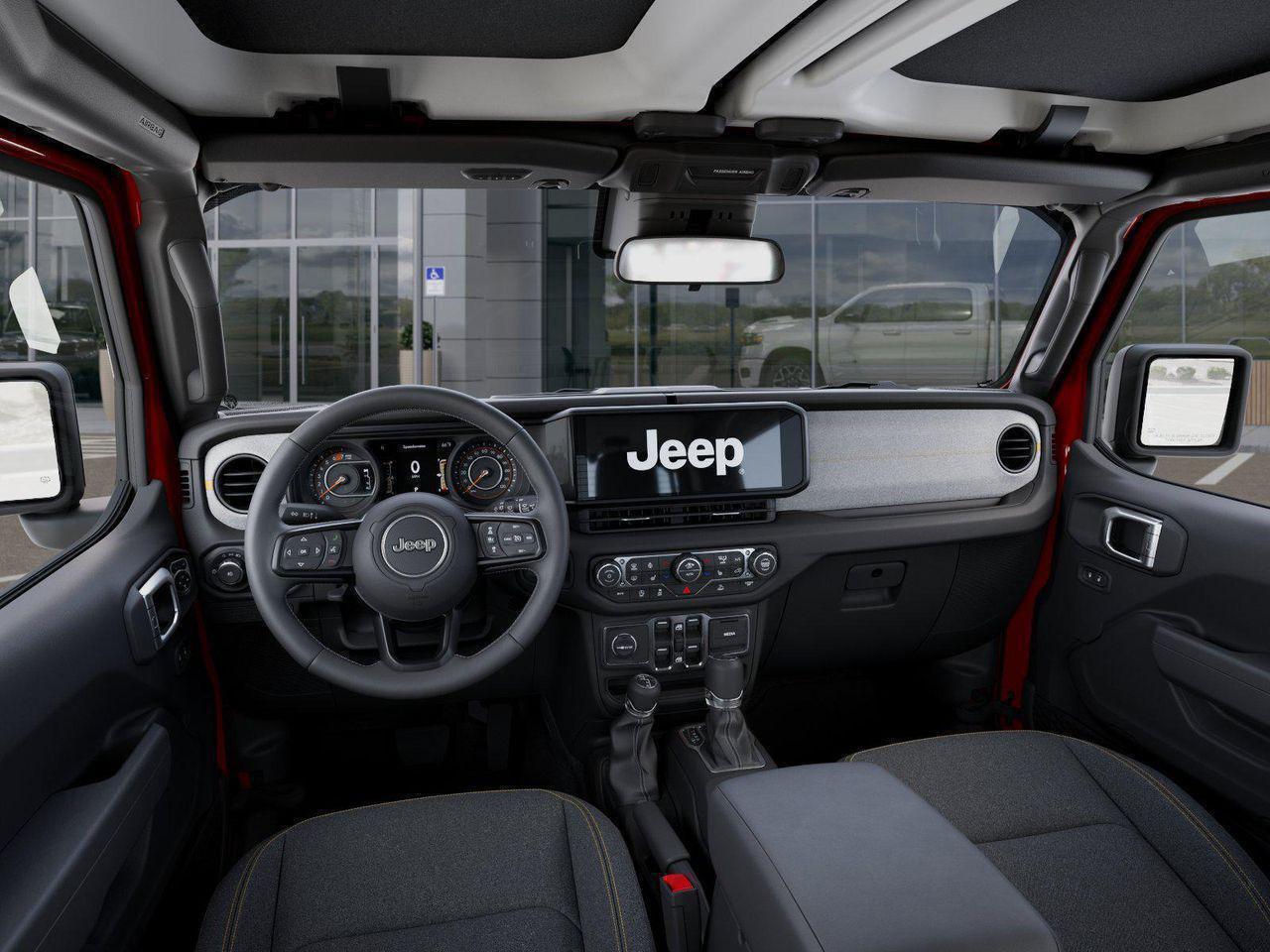 New 2026 Firecracker Red Clear-Coat Exterior Paint Jeep Sport S image 41