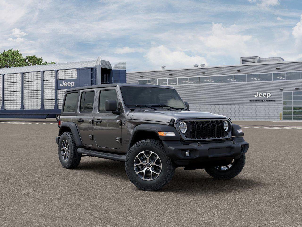 New 2026 Granite Crystal Metallic Clear-Coat Exterior Paint Jeep Sport S image 5