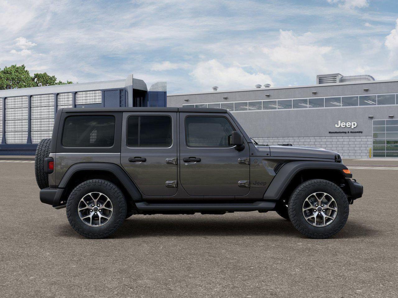 New 2026 Granite Crystal Metallic Clear-Coat Exterior Paint Jeep Sport S image 21