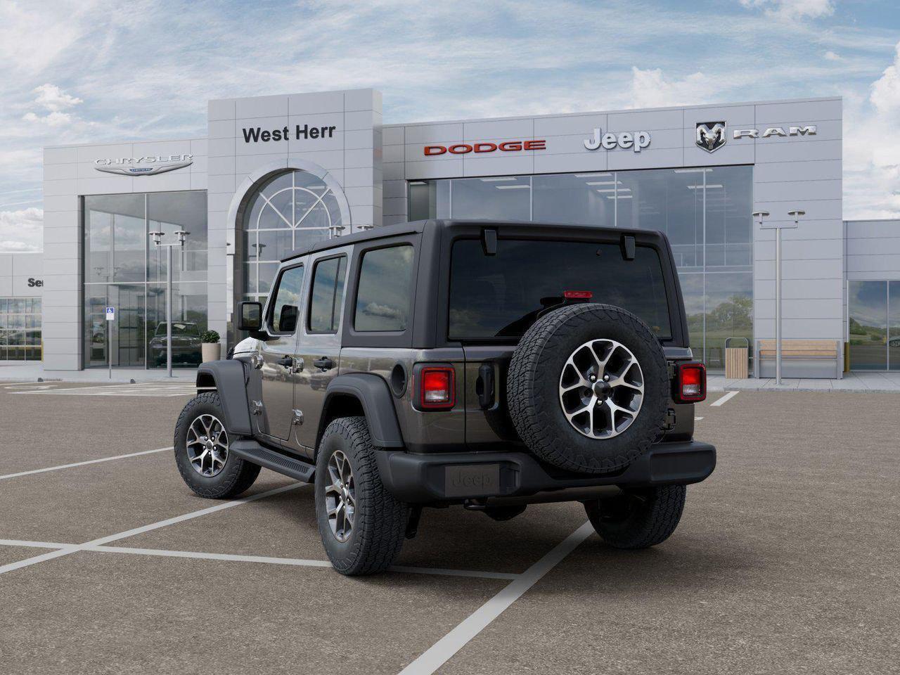 New 2026 Granite Crystal Metallic Clear-Coat Exterior Paint Jeep Sport S image 29