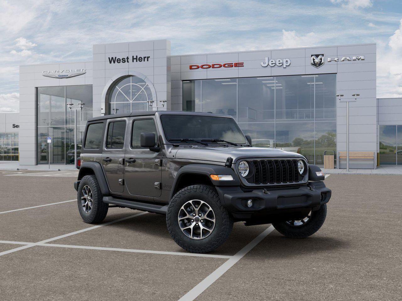 New 2026 Granite Crystal Metallic Clear-Coat Exterior Paint Jeep Sport S image 31