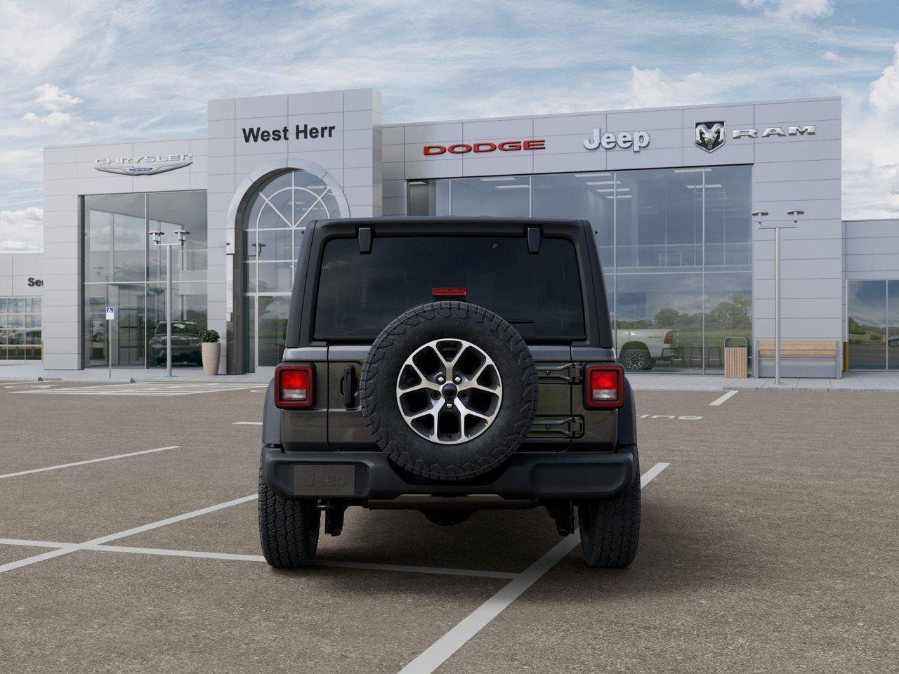 New 2026 Granite Crystal Metallic Clear-Coat Exterior Paint Jeep Sport S image 33