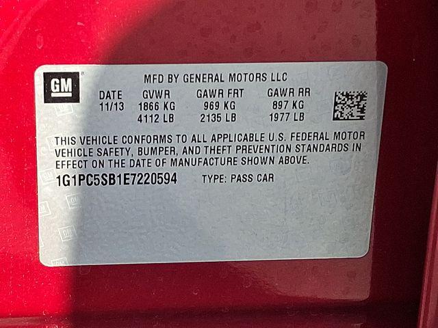 2014 Chevrolet Cruze 1LT Auto