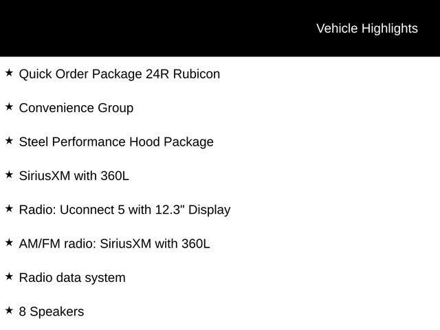 2026 Jeep Wrangler 4-Door Rubicon 4x4