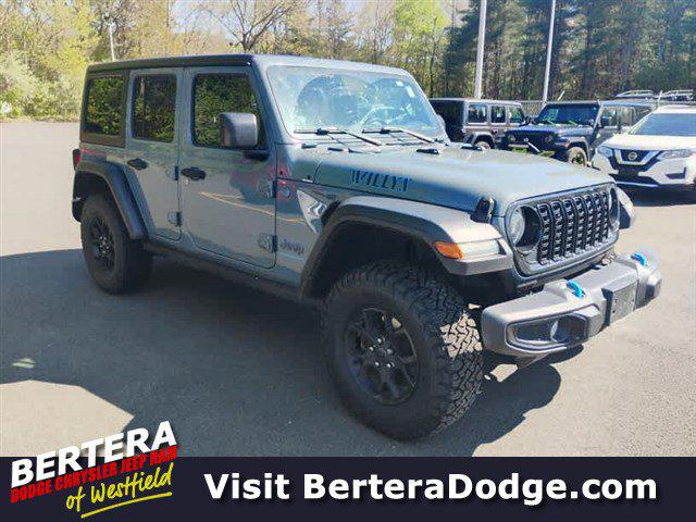 2024 Jeep Wrangler 4xe Willys 4xe for sale in Westfield, MA