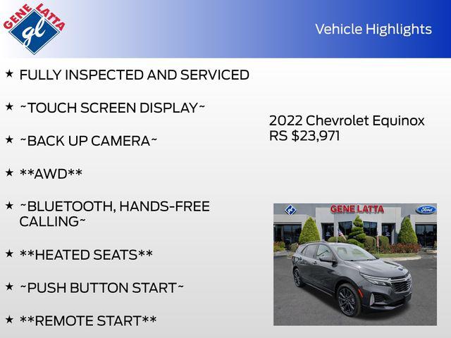 2022 Chevrolet Equinox AWD RS