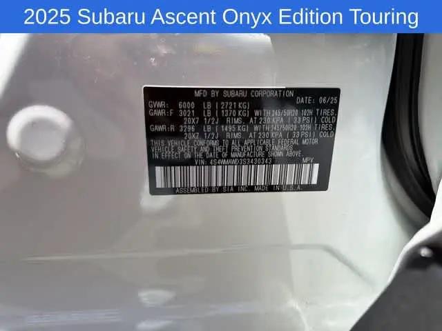 2025 Subaru Ascent Onyx Edition Limited 7-Passenger