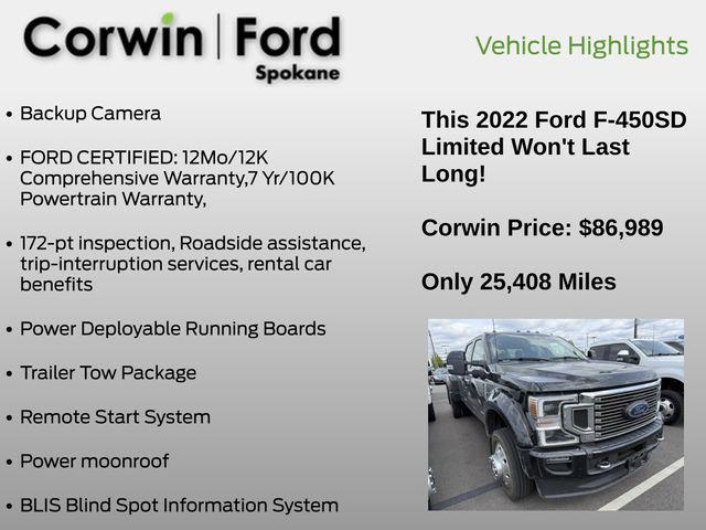 2022 Ford F-450 Limited