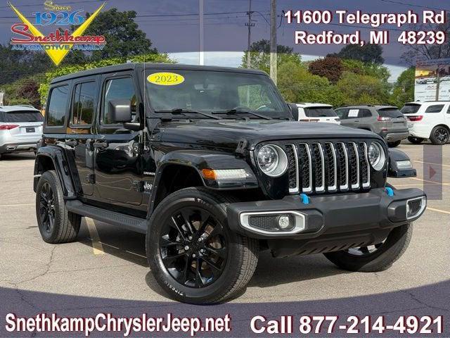 2023 Jeep Wrangler 4xe Sahara 4x4 for sale in Redford, MI