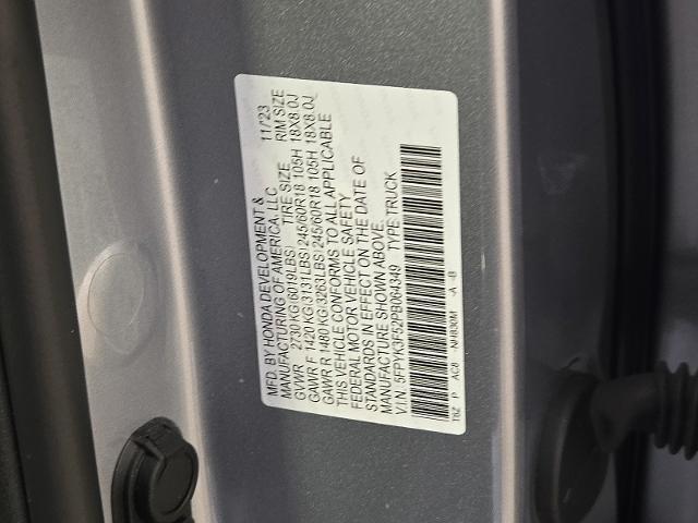 2023 Honda Ridgeline RTL