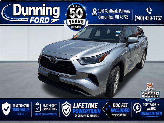 2021 Toyota Highlander L for sale near Cambridge, OH